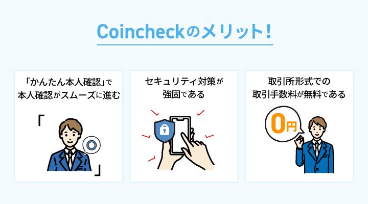 Coincheckのメリット画像追加