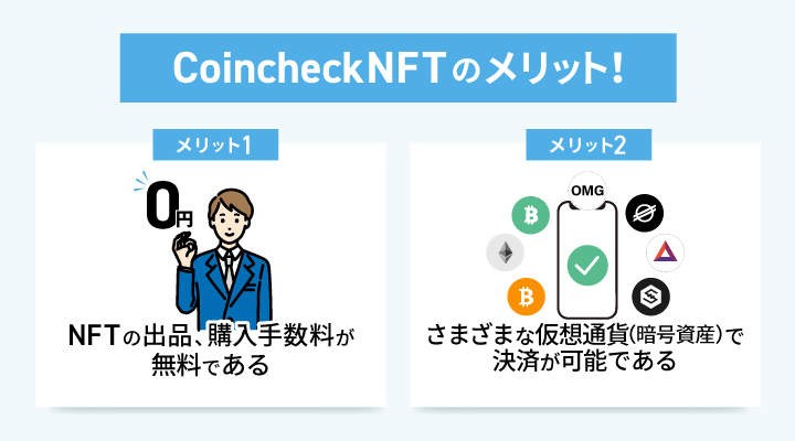 coincheckNFTを利用するメリット