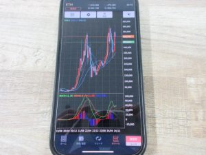 GMOコインのイーサリアムの取引画面