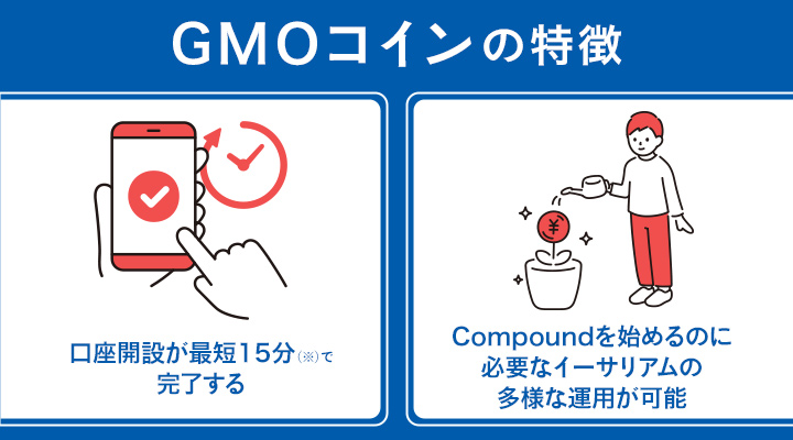 BITPOINTで仮想通貨コンパウンドを購入するメリット